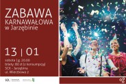 Zabawa karnawałowa - plakat