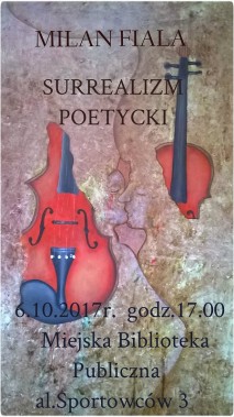 Wystawa Milana Fiali - plakat