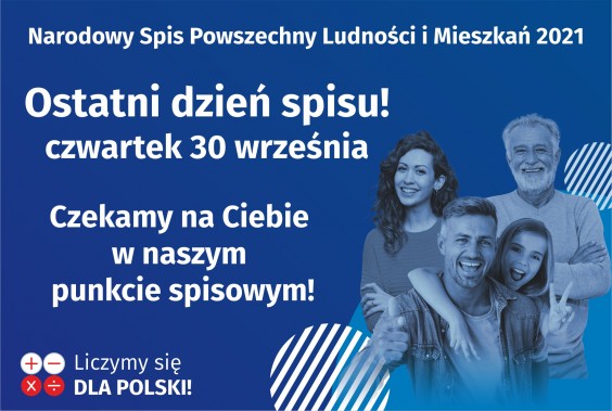 Plakat spisowy