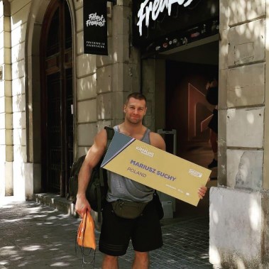 Mariusz Suchy, utalentowany siemianowicki zawodnik formuły fitness.