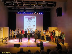 Na zdjęciu scena SCK Parku Tradycji, laureaci piątej edycji programu promocji regionu i…