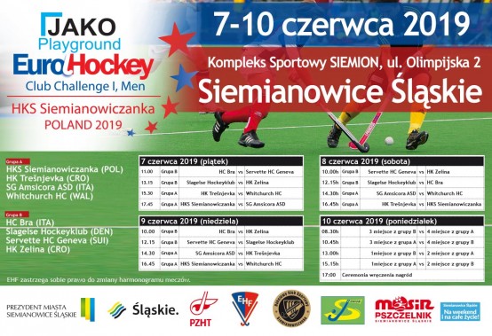 Hokejowa Liga Mistrzów - baner