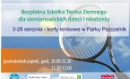 TENIS ZIEMNY DLA DZIECI I MŁODZIEŻY na KORTACH MOSiR „PSZCZELNIK”