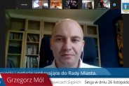 Radny Grzegorz Mól