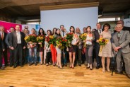 Pani Barbara w gronie laureatów.