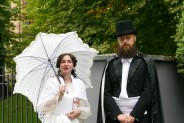 Laura (Ewa Majchrzak - Krasnodębska) i Hugo (Artur Bauc)