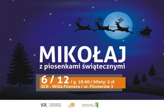 Mikołaj w Willi Fitznera - plakat