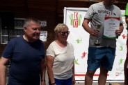 Dekoracja wicemistrza w tenisie stołowym