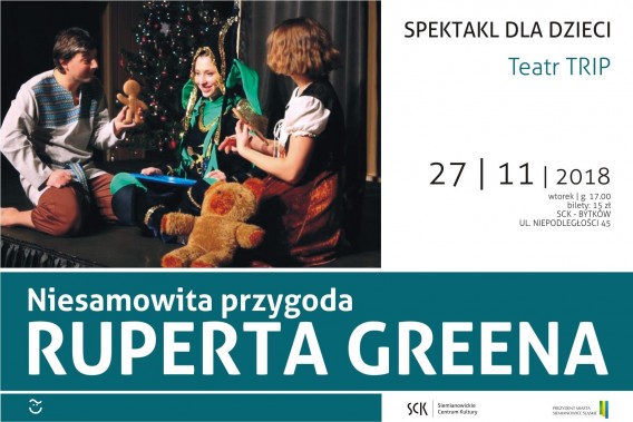Niesamowite przygody Ruperta Greena - plakat