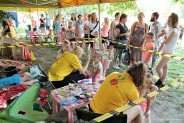 Dzień Dziecka na Rzęsie przy al. Spacerowej, jak co roku, przyciąga tłumy dzieciaków.