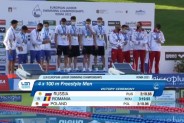 Reprezentacje (sztafety) na podium 4x100m stylem dowolnym - na najbizszym stopniu podium…