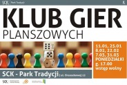 Klub Gier Planszowych - plakat