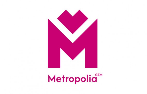 Logotyp Górnośląsko-Zagłębiowskiej Metropolii.
