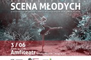 Plakat zapraszający na koncert Artystyczna Scena Młodych, podczas któego będą sie prezentować…