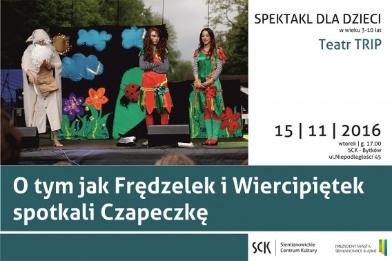 Spektakl dla dzieci - plakat