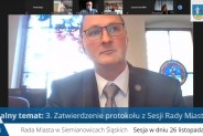 Przewodniczący Rady Miasta Adam Cebula