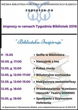 Tydzień Bibliotek - program