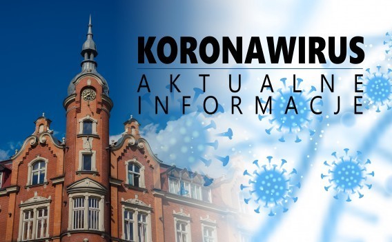 Koronawirus aktualne wiadomości - plakat