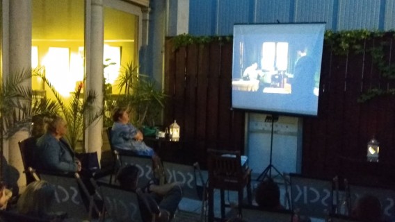 Kino letnie w Willi Fitznera