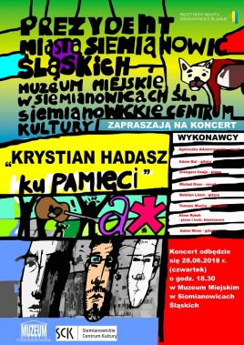 "Krystian Hadasz - ku pamięci" - plakat