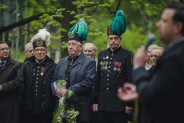 Odsłonięcie posągu św. Floriana na plantach przy kościele św. Antoniego.