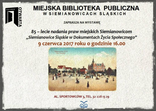 Siemianowice w dokumentach życia społecznego