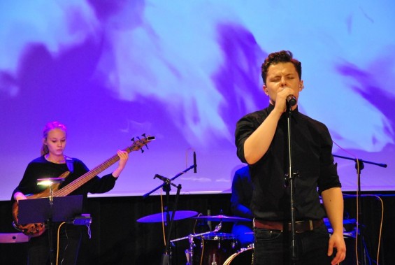 Wojciech Ciuraj z zespołem