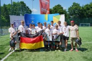 zawodnicy podczas turnieju SIEMIANOWICKIE MINI EURO 2021