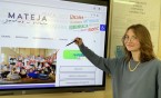Mateja w programie „Aktywna tablica”