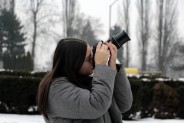 Zajęcia terenowe koła fotograficznego FotoŚ