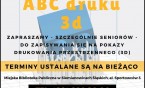 ABC druku 3D – zaproszenie na pokazy drukowania przestrzennego