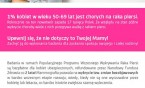 Zapisy na bezpłatną mammografię