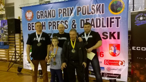 Siemianowiccy zawodnicy biorący udział w Mistrzostwach Polski i Grand Prix Polski w Wyciskaniu…
