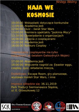 Haja we Kosmosie - program