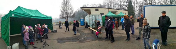 Występ kolędowy najmłodszych siemianowiczan w Miejskim Ośrodku Sportu i Rekreacji "Pszczelnik".