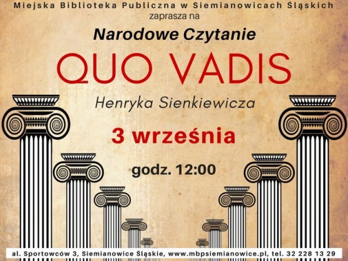 Okładka Quo Vadis