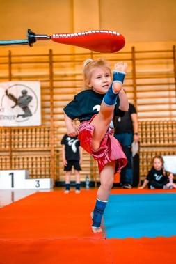 Zawodniczka podczas Mistrzostwa Klubu Sportowego Striker 2021