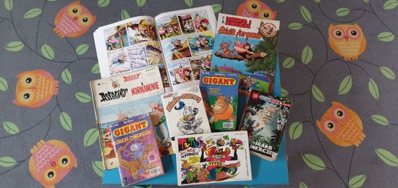 Komiksy w Bibliotece