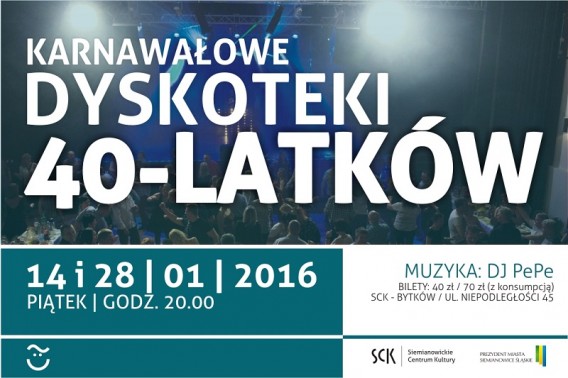 Dyskoteki 40-latków - plakat