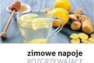 Zimowe napoje rozgrzewające - plakat