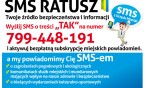 SMS RATUSZ – bezpłatne poczucie bezpieczeństwa
