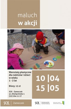 Maluch w akcji - plakat