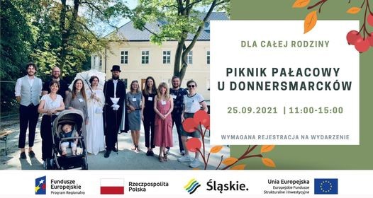 Reklama pikniku pałacowego u Donnersmarcków.