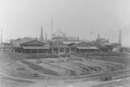Huta "Laura" (od 1948 "Jedność"), bocznice kolejowe, ok. 1910 r.