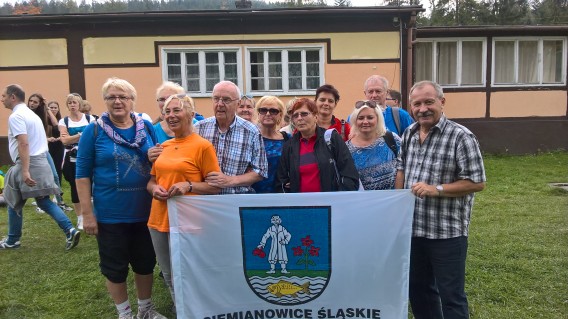 Reprezentacja Siemianowic Śląskich na marszu TAFISA w Wiśle