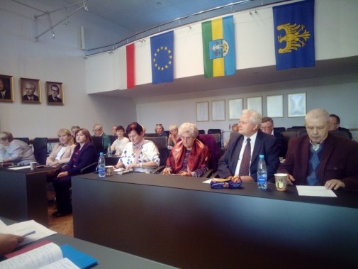Zespół w czasie obrad