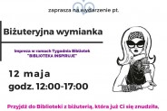 Biżuteryjna wymianka - plakat