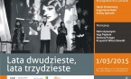 "Lata dwudzieste, lata trzydzieste" w Parku Tradycji