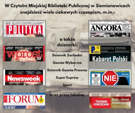 Czasopisma w Czytelni