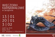 Wieczorki karnawałowe - plakat